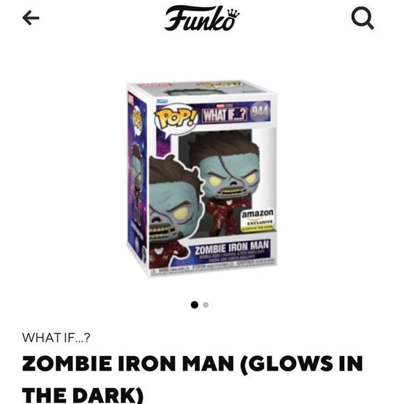 WHAT IF.?
ZOMBIE IRON MAN (GLOWS IN
THE DARK) - Picture 3 of 5